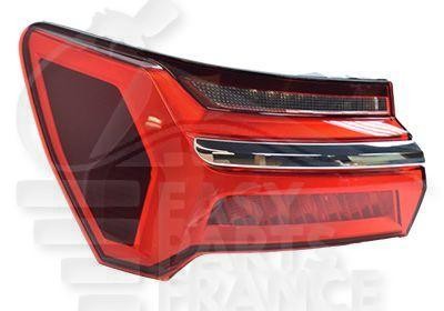 Feu arrière-gauche LED Audi A6 C8 SW pour contrôle technique