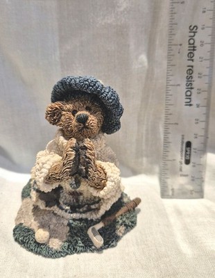 Boyds Bears & Friends Bearstone Collection ''Sebastian's Prayer''.   