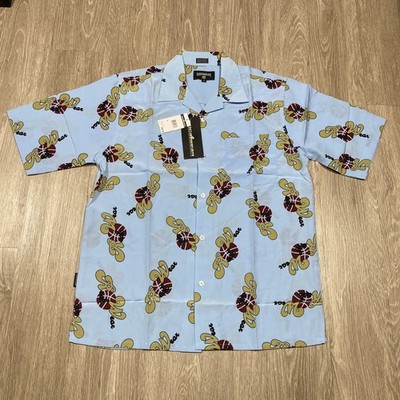 Roca Wear Shirt M 90s 00s Y2k Basketball Ball Streetwear Button Up Collared Tee