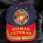 New Women's Veteran Hat~U.S.M.C.~Woman Warrior Cap~United Stares Marine Corps — photo 2