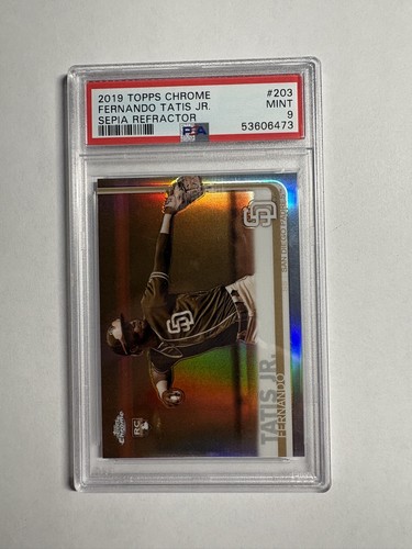 2019 Topps Chrome - Fernando Tatís Jr. #203 Sepia Refractor (RC)
