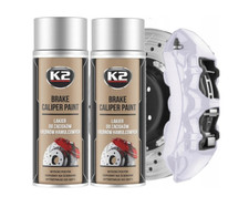 2x Bremssattellack SILBER 400ml Spray Bremsen Tuning +260°C L346SR