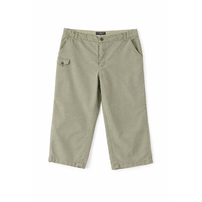 COLUMBIA Women Size 12 Olive Green Straight Leg Casual/Outdoor Capri Hiking Pant