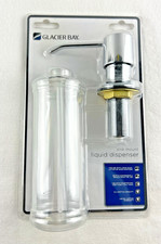 Glacier Bay Straight Nozzle Soap Liquid Dispenser Chrome 1001-573-331 Sink Mount