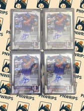 2025 Bowman Chrome Baseball Autographs Jesus Lopez  Refractor /499. Lot