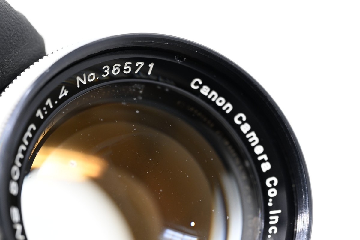 Canon 50mm F/1.4 Lens LTM Lens W/ Caps (#B57) | eBay