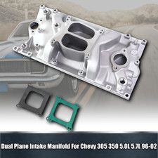 Dual Plane Aluminum Intake Manifold For Small Block Chevy Vortec 3505.7l 1996-
