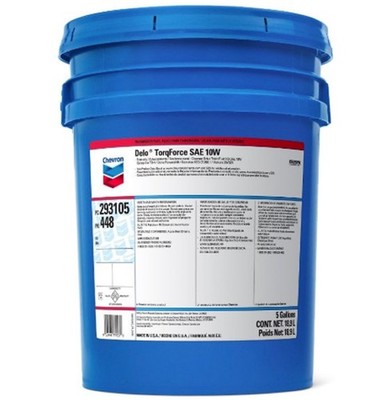 Chevron Delo TorqForce SAE 10W Lubricant, 5 Gallon Pail | 293105