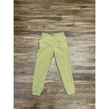 Men  s Tan Lightweight Jogger Pants Elastic Waist Athletic Slim Fit