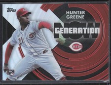 Hunter Greene 2022 Topps Update Generation Now #GN-64 Cincinnati Reds