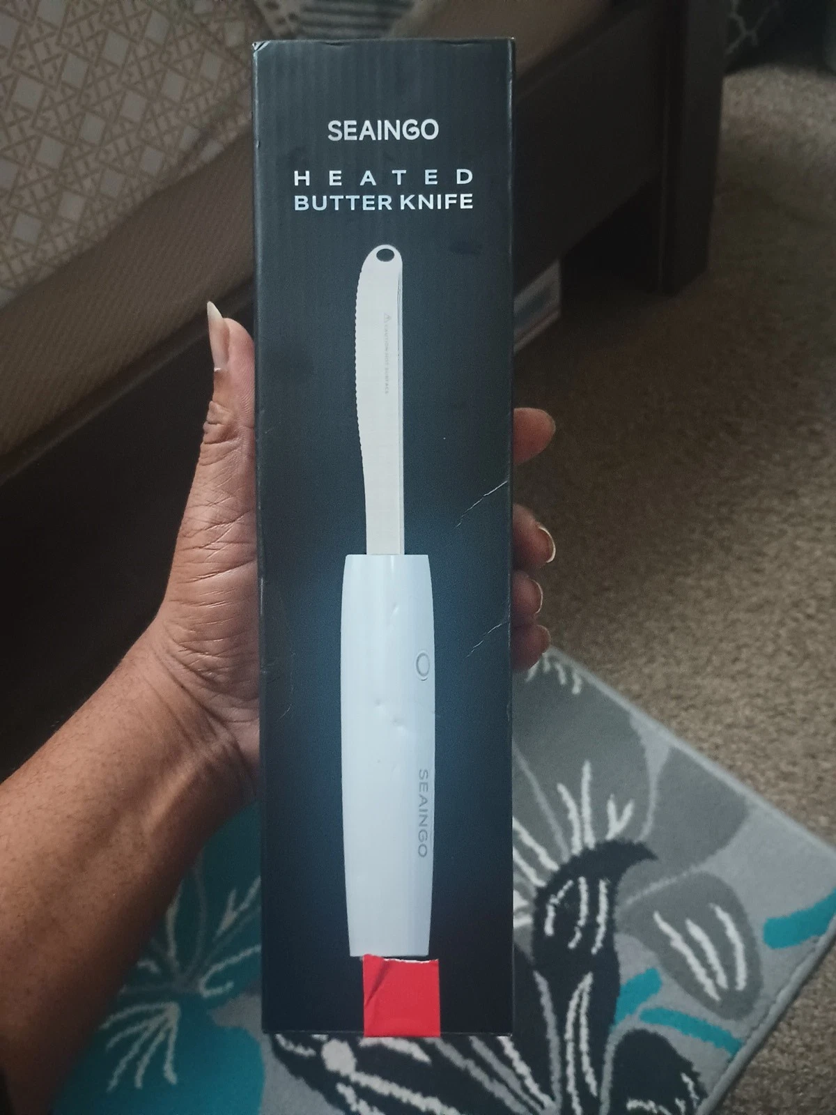 SEAINGO Heating Butter Knife Spreader - Rechargeable, Electric, Cordless, Heats