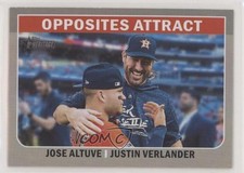 2019 Topps Heritage High Number Combo Cards Justin Verlander Jose Altuve 0a1