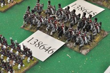 15mm napoleonic / british - scots greys 17 figs - cav (138646)