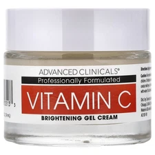 Vitamin C, Brightening Gel Cream, 2.5 fl oz (74 ml)