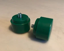 2 Pack - Nupla 75.15-204 Hammer Tip, Vinyl Coated, 2" Dia, 3/8-16