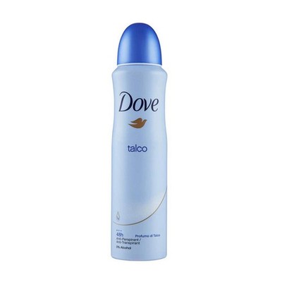 3x Dove talco Talc talkum anti traspirant deospray deo spray deodorant 150ml