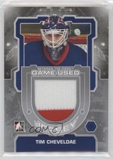 2012 ITG Between the Pipes Game-Used Jersey Silver /140 Tim Cheveldae #M-10 i9i