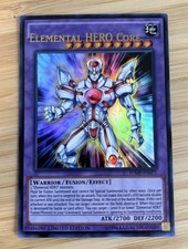 YuGiOh! Elemental HERO Core Misprint Name Shift Ultra Rare Limited Ed JUMP-EN071