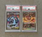 Pokemon Promo 023 MEGA CHARIZARD X EX & 024 ORICORIO EX PSA 10 UPC PSA 10 Set