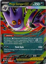 Mega Gengar ex 056/094 Phantasmal Flames