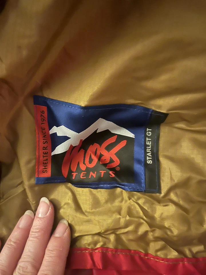 Never used Vintage Moss Tent Starlet GT- never used - Image 4 of 4