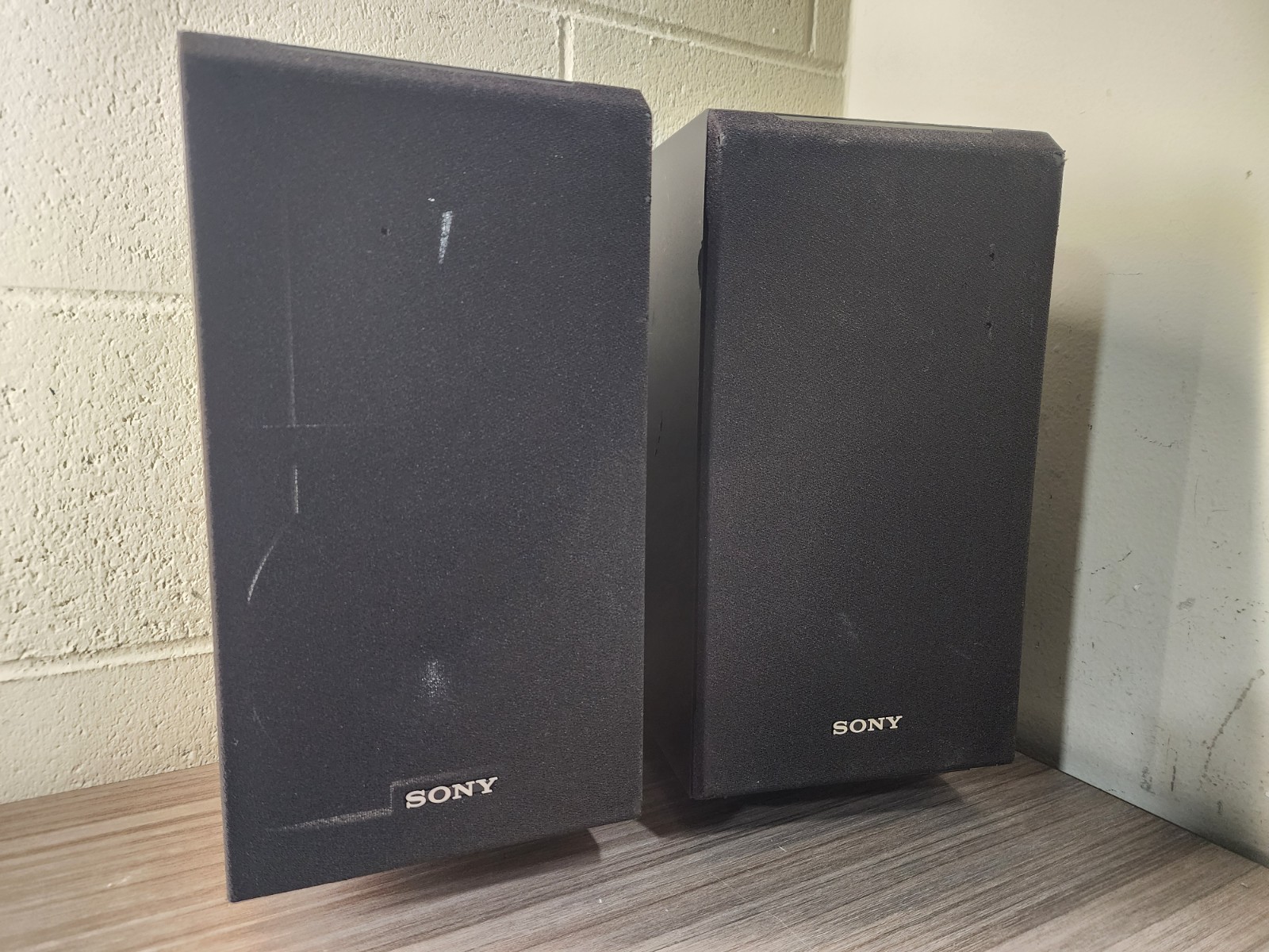 Sony SSCS5 Bookshelf Speakers Black, 3-Way, 3-Driver, Pair