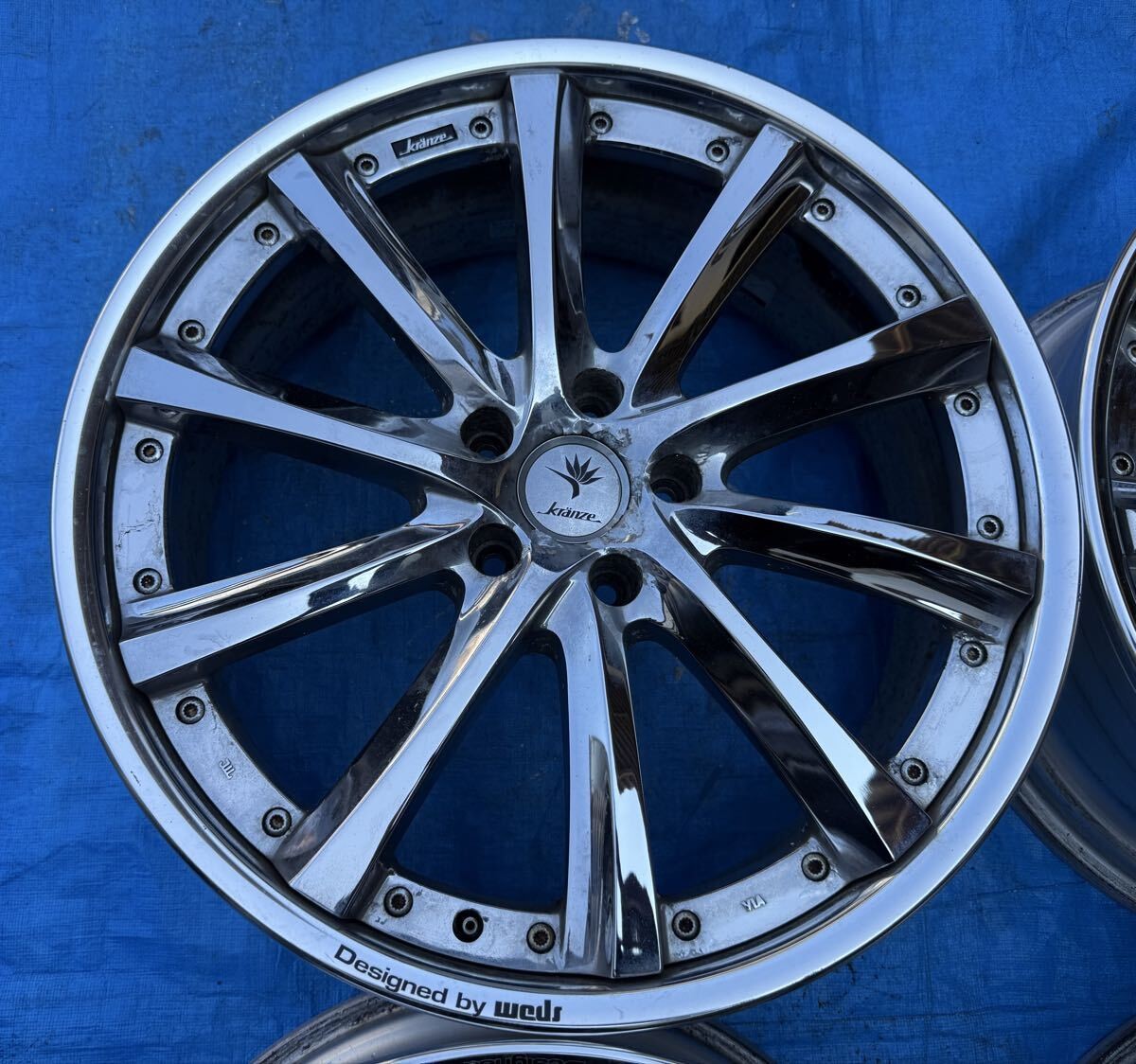 Weds Kranze Vishunu 20 8J 44 114.3 Set Of 4 | eBay