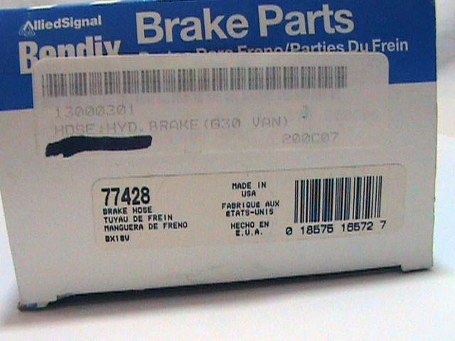 Bendix 77428 Front Brake Hose — 第 2/3 张图片