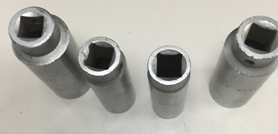 MAC 4 Pieces 1/2   Drive Deep Well Standard Socket Set 