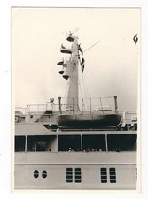 19/683  FOTO SCHIFF BEFLAGGT RADAR RETTUNGSBOOT