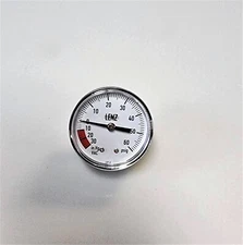 Combination Gauge Lenz 1/8" NPT Mount Waste Oil Furnaces Free Shipping!