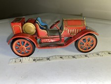 Tin Litho Coronet lever Action Mechanical Toy Classic Convertible A-248 Car
