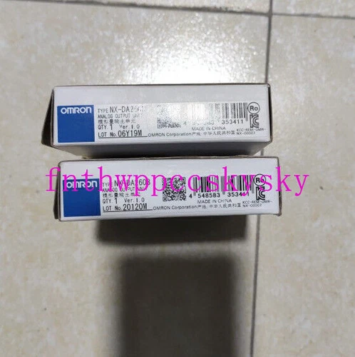 1PCS New Omron NX-DA2603 NXDA2603 Analog Output Unit In Box Brand