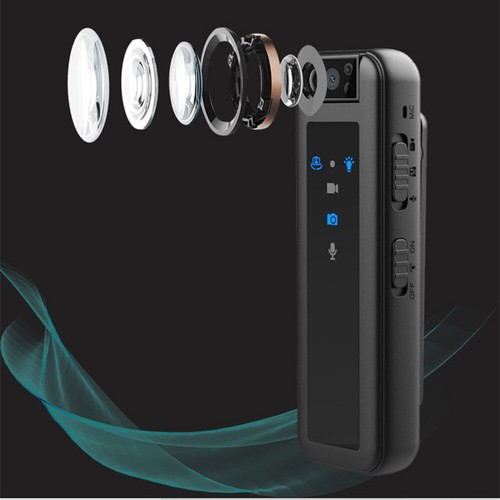 Video Recorder Audio Camera Portable Pocket Night 1080P Body Vision Cam Police - Imagen 10 de 13