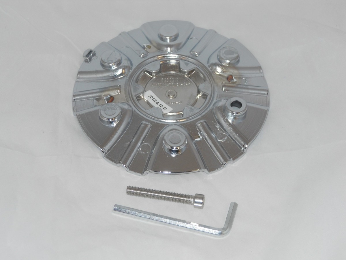 AKUZA 702 CREATION RWD LG0608-21 EMR702-TRUCK-CAP WHEEL RIM CHROME