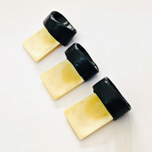 Japanese Koto Plectrum Finger Pick Nail 3 Pcs Japan Musical Instrument Accessory - Picture 5 of 9