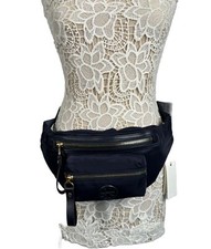 Tory Burch Women  s Nylon Zip Belt Bag / Fanny Pack Color Navy W15"xH6.25"xD2.5"