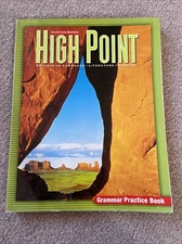 Grammar Practice Book, Level B, High Point: Success in Language Literatur - GOOD