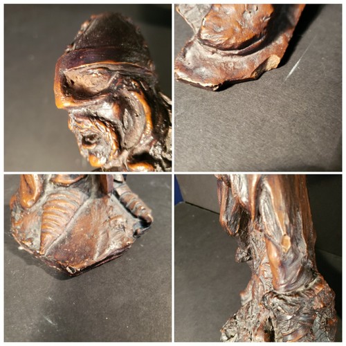 Priory Castings Soldier Warrior Figurine Medieval Sherfield England 14"h Vintage - Picture 11 of 11