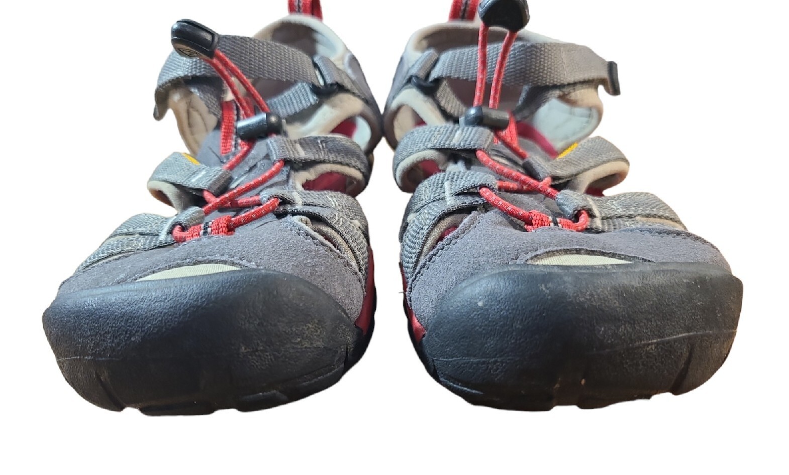 Sandali Keen bambino grande taglia 5 grigio rosso ragazzo Sea Camp II scarpe acqua