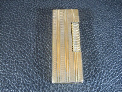 Dunhill Rollagas Feuerzeug Lighter Gold Komplett Überholt Garantie Kingsman