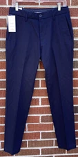 NWT DOCKERS MEN'S DARK BLUE SIGNATURE KHAKI SLIM FIT LUX COTTON STRETCH 30 X 30