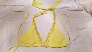 yellow bathing suit top