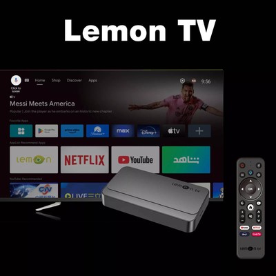 Android 10 Lemon TV Box 4K HDR QuadCore 8GB HDMI Google Assistant WiFi/Bluetooth