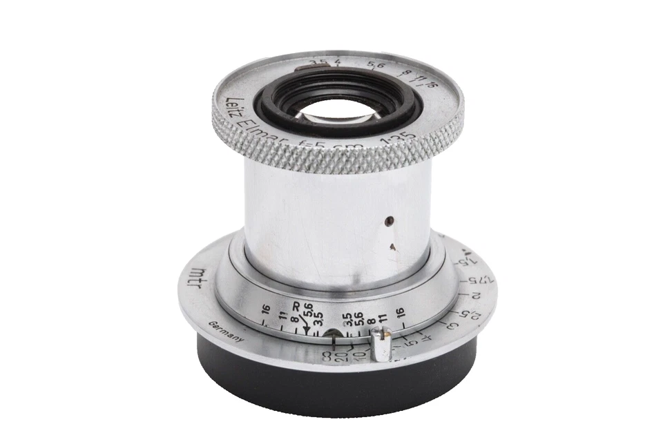 Lente telémetro plegable Leica Leitz 5 cm f3,5 Elmar F16 M39 #37645 Foto 2 de 4