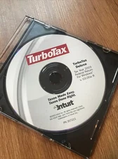 Turbo tax Deluxe Intuit 2003. Taxes made easy!!    NO BOX