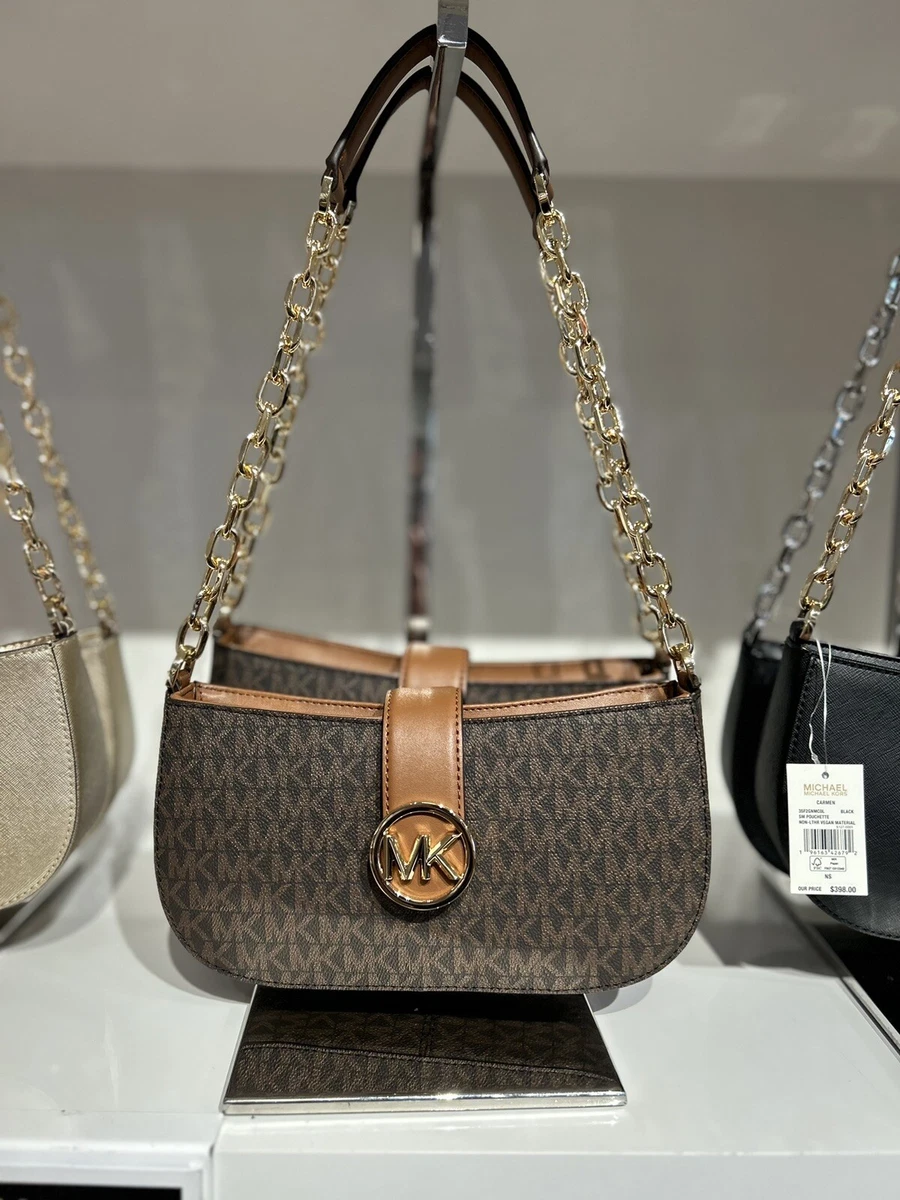 Michael Kors Logo Marilyn Small Satchel - Macy's