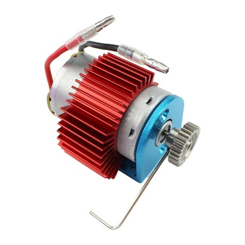 540 Brushed Motor With Wrench Motor Gear For 1/18 WLtoys A969-B A979-B RC Car a - Picture 3 of 12