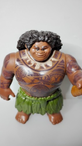 Disney Mattel Moana 2 Adventure Set Poseable Maui 3.5" Mini Doll Toy Figure - Picture 2 of 8