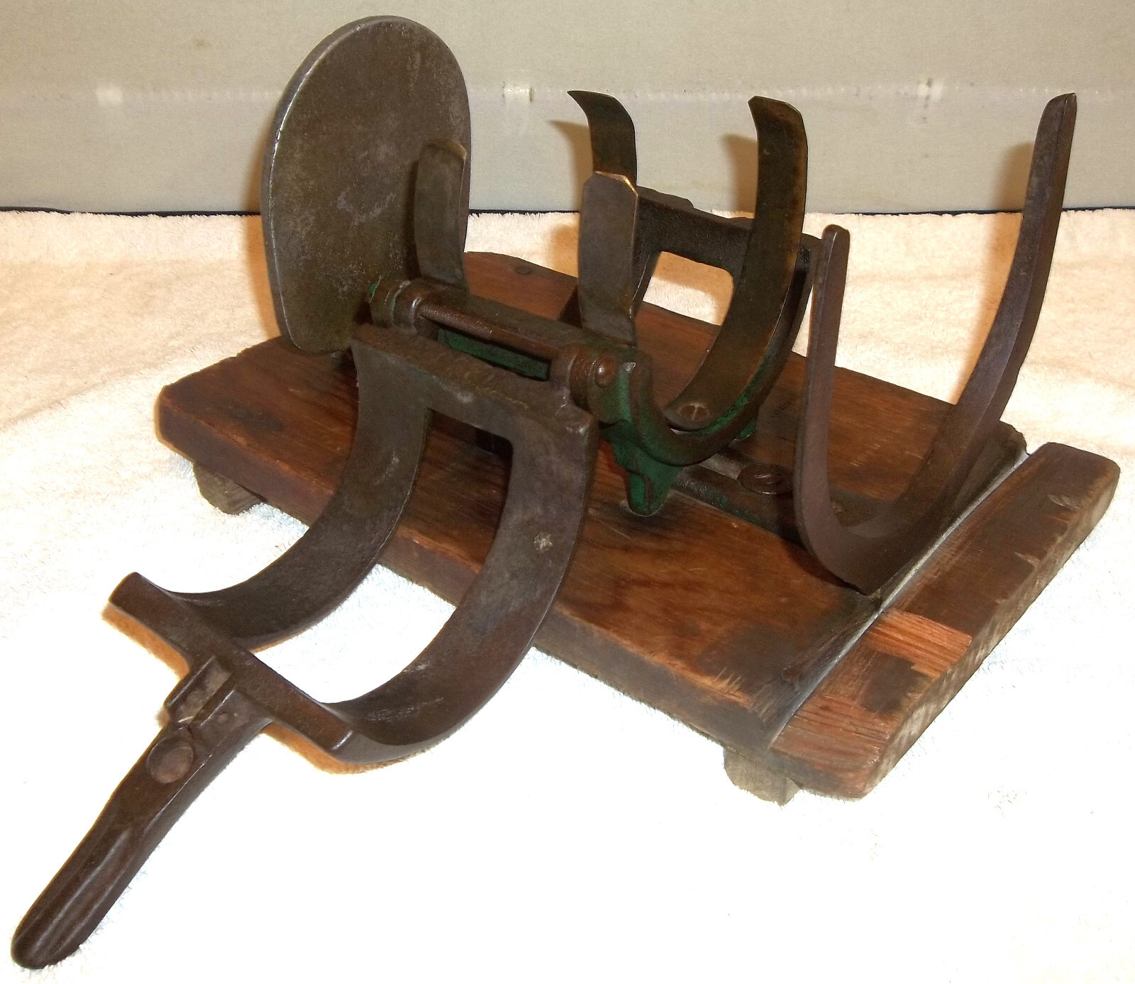 Antique Field Cast Iron Champion Asparagus Buncher eBay